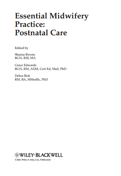 Essential Midwifery Practice: Postnatal Care