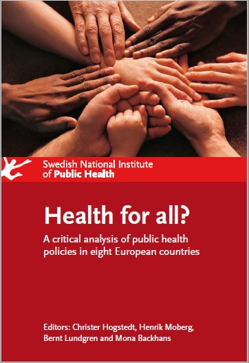 Health for all? A critical analysis of public health policies in eight European countries