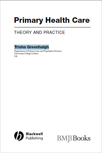 Primary Health Care ; Theory And Practice