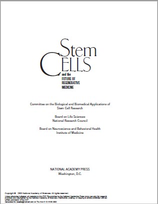 Stem CELLS and the FUTURE OF REGENERATIVE MEDICINE