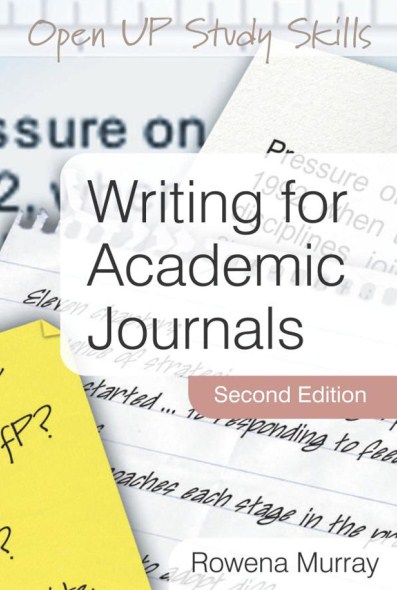 Writing for Academic Journals , Second edition